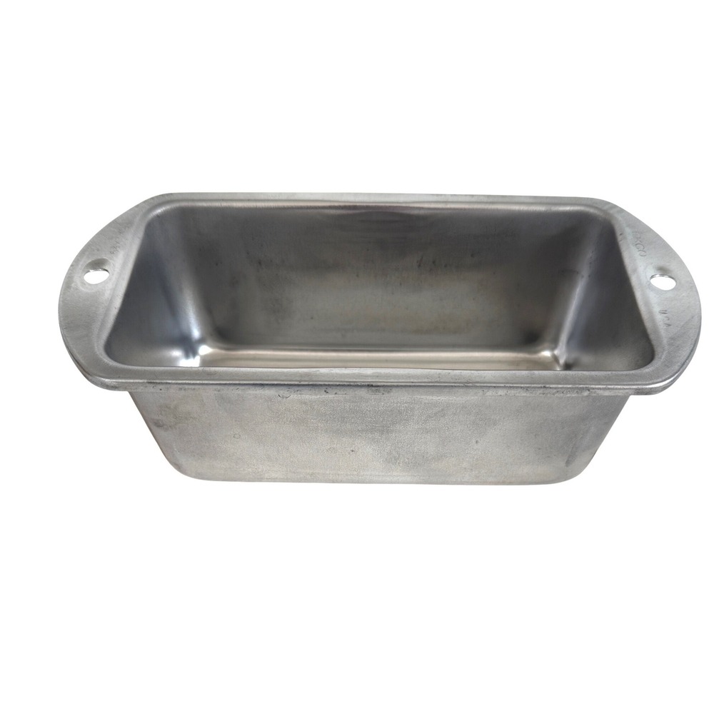 Vintage EKCO USA Mini Loaf Pan 5 3/4 x 3 x 2 Baking Pan Metal Bakeware